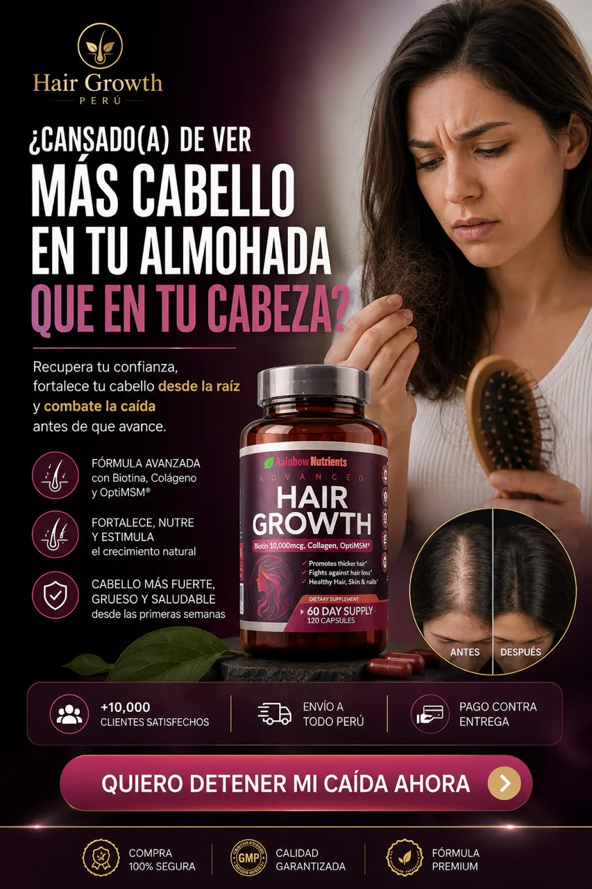 Hair Growth USA para Fortalecer y Estimular el Crecimiento del Cabello