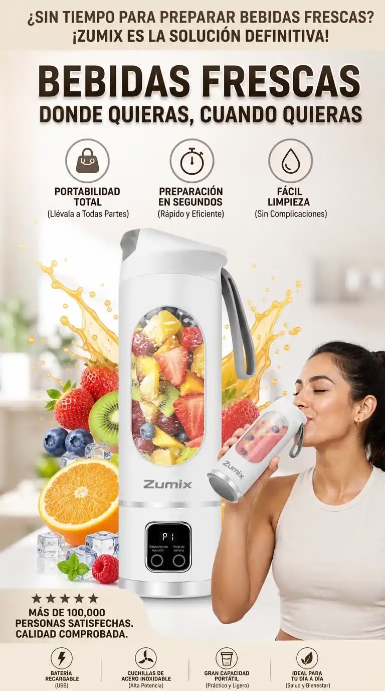 Licuadora Portátil Premium