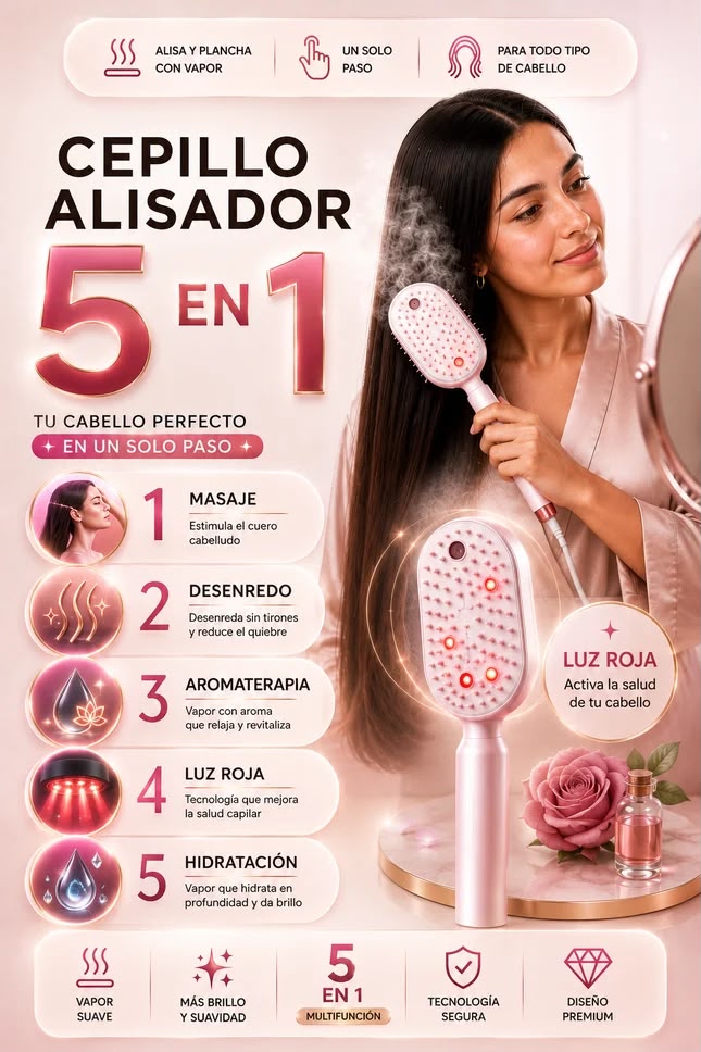 Peine a Vapor Recargable